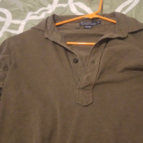 Mens long sleeve polo - Picture 1 of 3